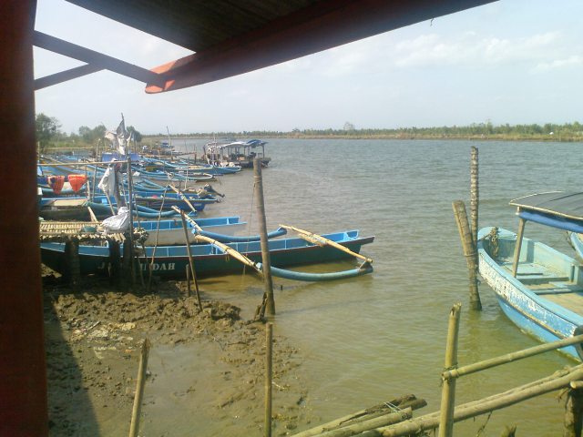 Perahu Nelayan Penduduk Desa